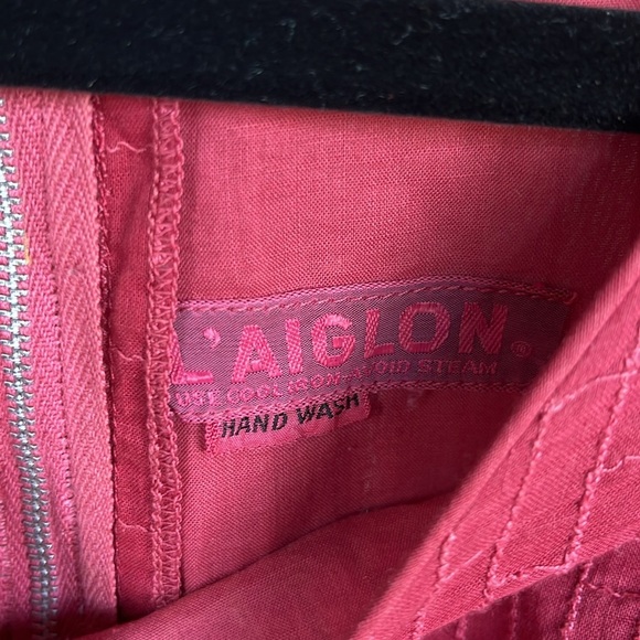 Vintage L’AIGLON Pink Dress Size 6 - Picture 3 of 6
